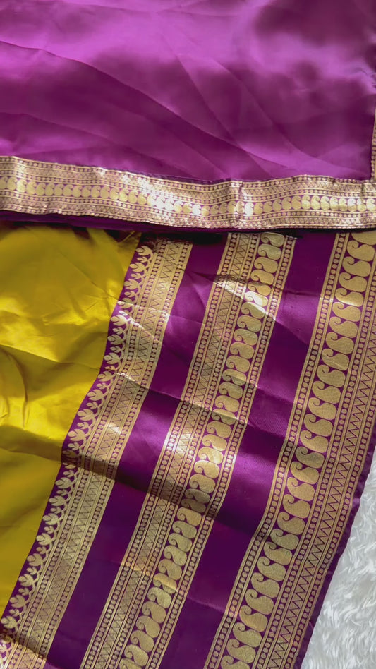 Narayan Pattu Silk Lehenga Choli Set with Dupatta & Belt | Festive & Wedding Wear for Women