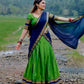 Narayan Pattu Silk Lehenga Choli Set with Dupatta & Belt | Festive & Wedding Wear for Women