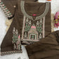 Diamond Embroidered 3-Piece Salwar Suit Set with Dupatta & Pants | Premium Festive Wear (S–5XL)