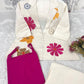 Premium Cotton Flax Embroidered 3-Piece Co-Ord Set for Women | Blazer, Inner & Pants