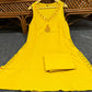 Premium Cotton Slub Embroidered Kurta Palazzo Set