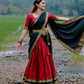Narayan Pattu Silk Lehenga Choli Set with Dupatta & Belt | Festive & Wedding Wear for Women