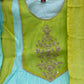 Pure Mul Chanderi Embroidered 3-Piece Suit Set with Banarasi Dupatta