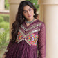 Navratri Bandhani Kutchi Patchwork Gown