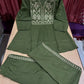 Cotton Embroidered Short Kurta Pant Set