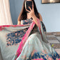 Premium Berry Silk Sleeveless Kurta Pant & Dupatta Set with Designer Bracelet